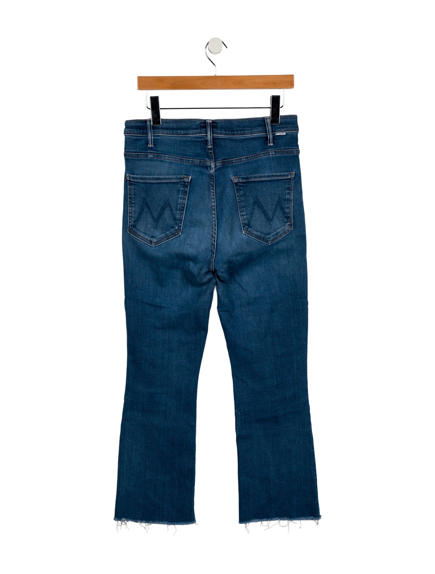 Mother Mid-Rise Straight Leg Jeans
