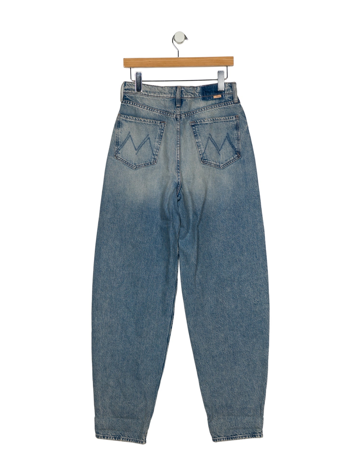 Mother High-Rise Straight Leg Jeans