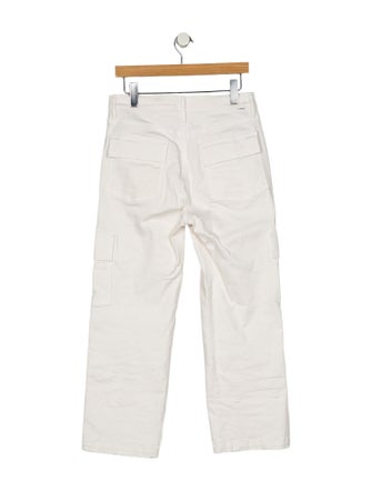 Mother High-Rise Straight Leg Jeans