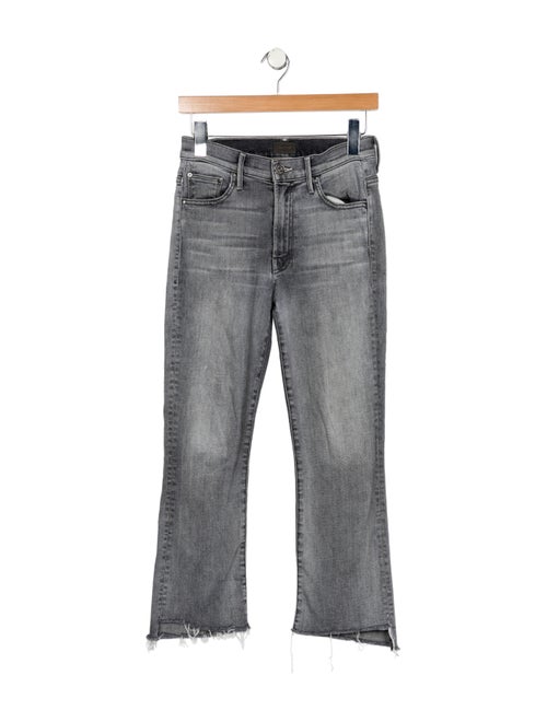 Mother Mid-Rise Straight Leg Jeans