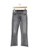Mother Mid-Rise Straight Leg Jeans