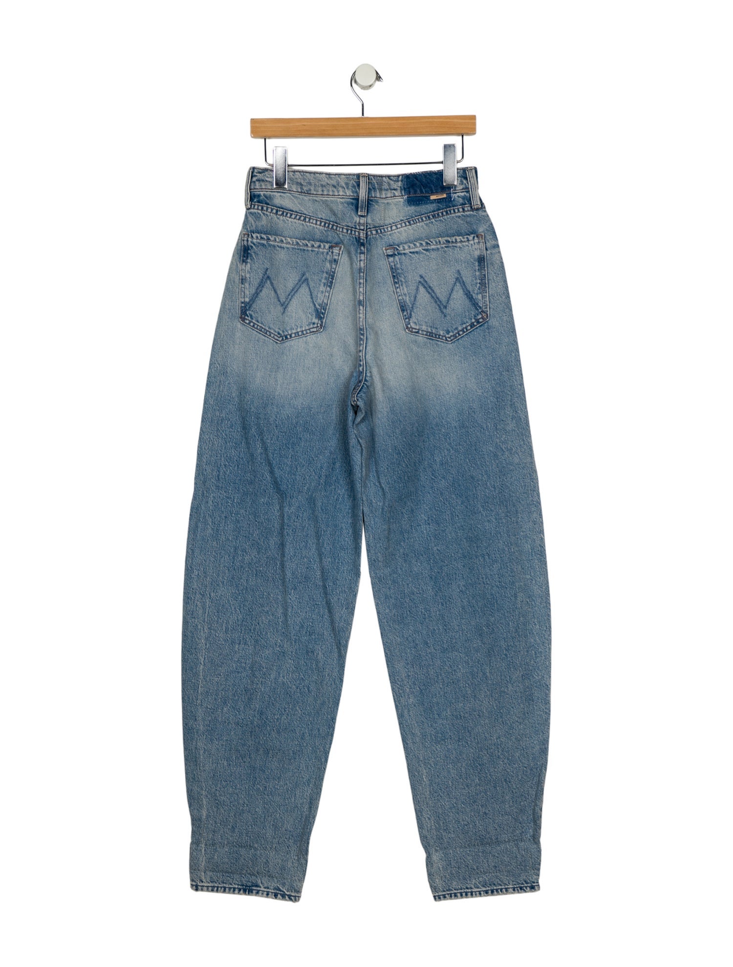 Mother High-Rise Straight Leg Jeans