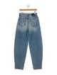 Mother High-Rise Straight Leg Jeans