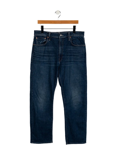 Mother High-Rise Straight Leg Jeans
