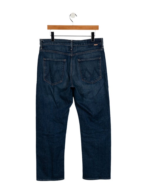 Mother High-Rise Straight Leg Jeans