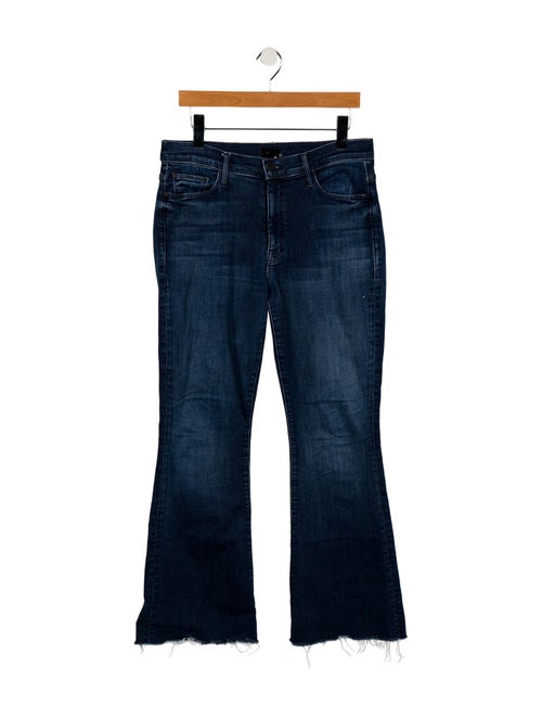 Mother Mid-Rise Wide Leg Jeans