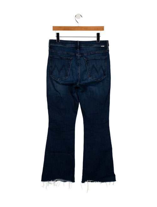 Mother Mid-Rise Wide Leg Jeans