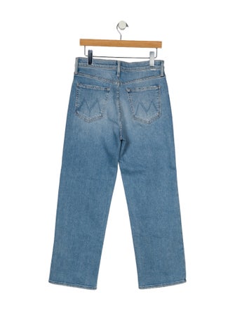 Mother High-Rise Wide Leg Jeans