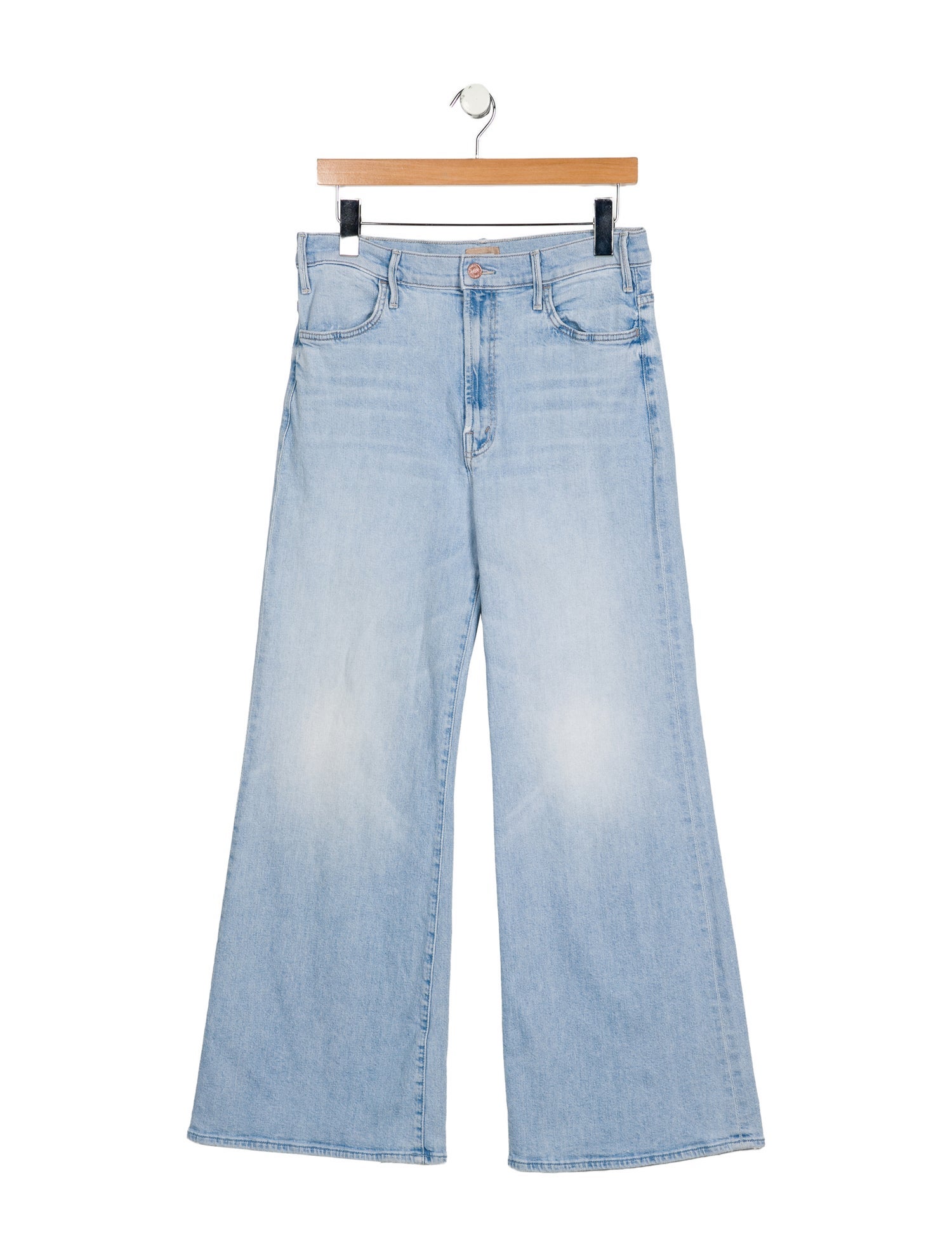 Mother High-Rise Wide Leg Jeans
