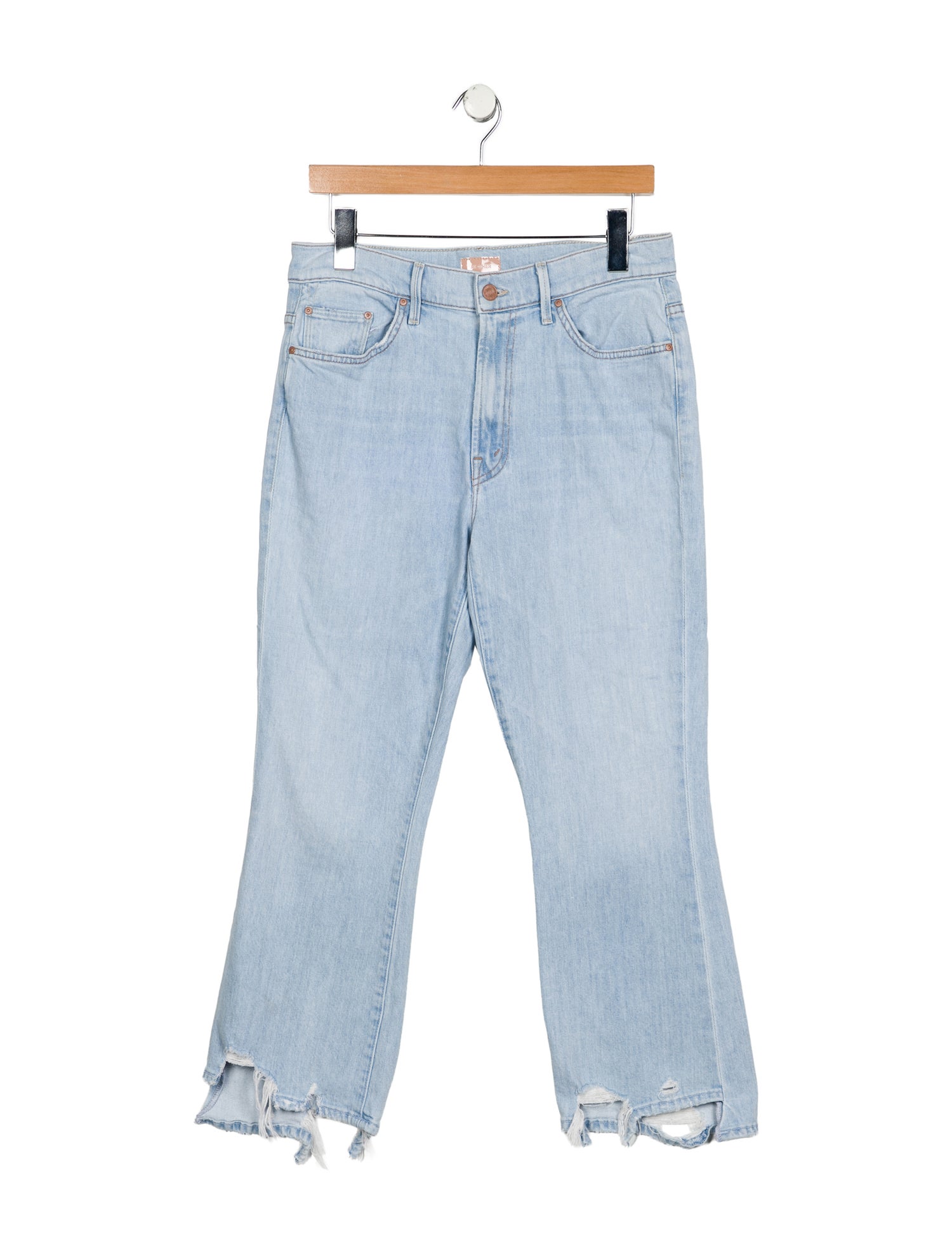Mother Mid-Rise Flared Jeans