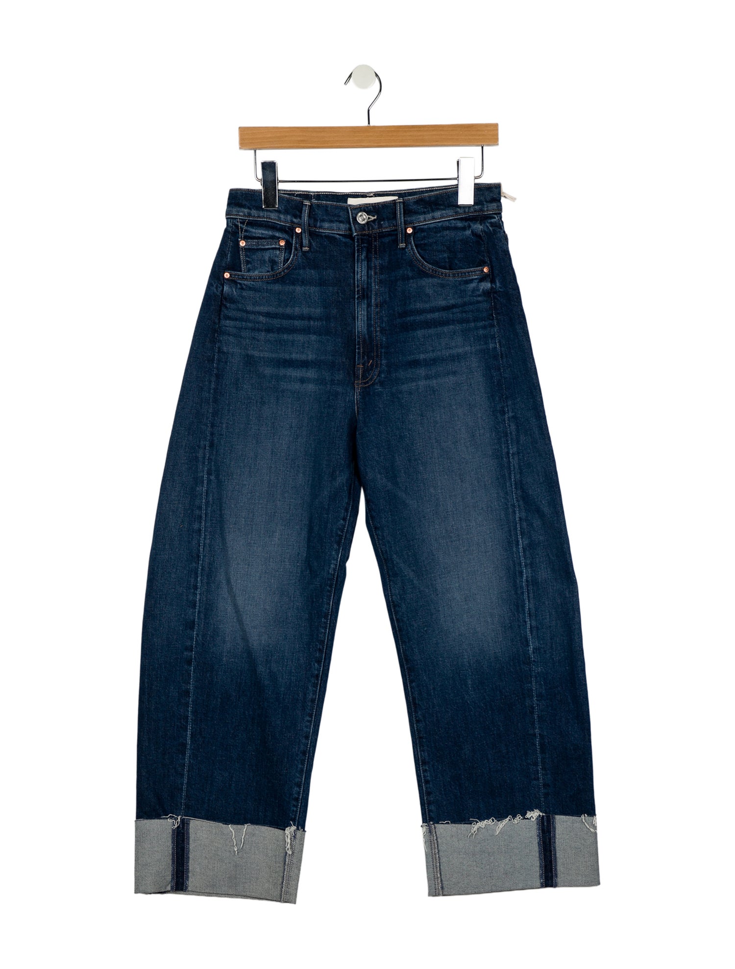 Mother High-Rise Wide Leg Jeans w/ Tags