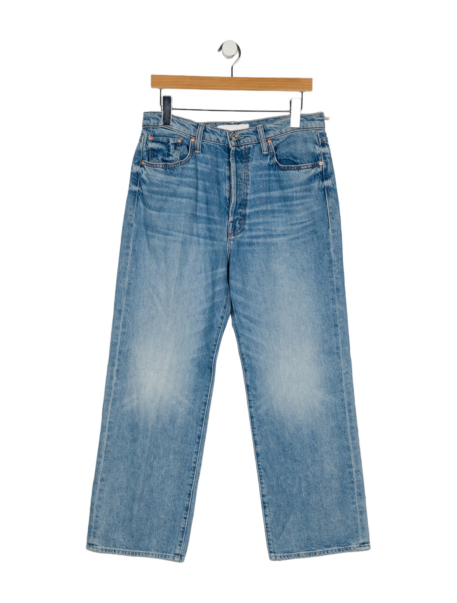 Mother High-Rise Wide Leg Jeans w/ Tags