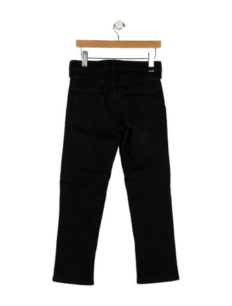 Mother High-Rise Straight Leg Jeans