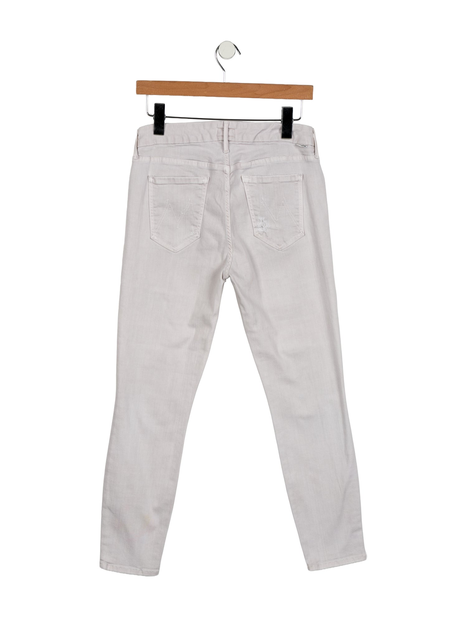 Mother Mid-Rise Skinny Leg Jeans