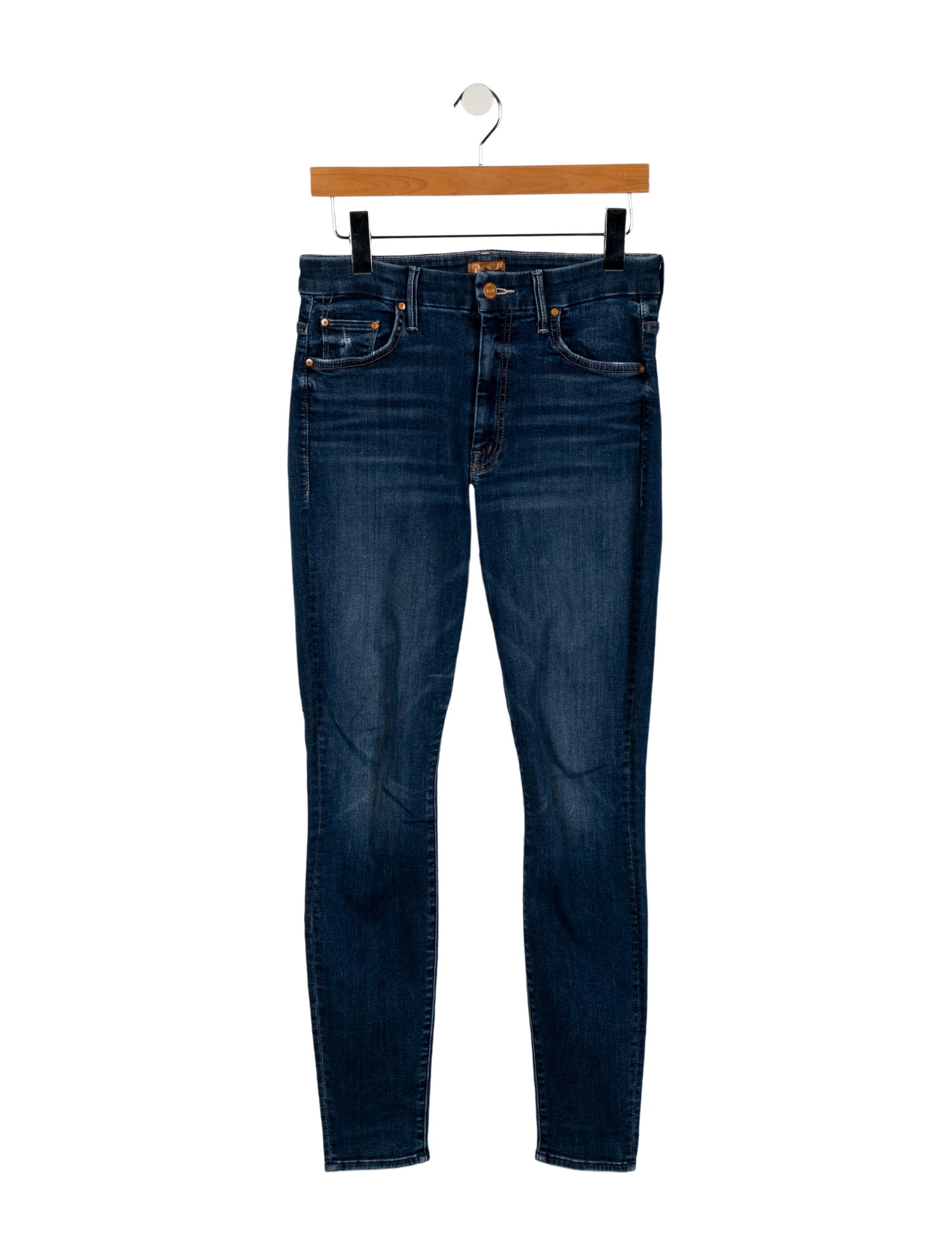 Mother High-Rise Skinny Leg Jeans