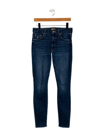 Mother High-Rise Skinny Leg Jeans