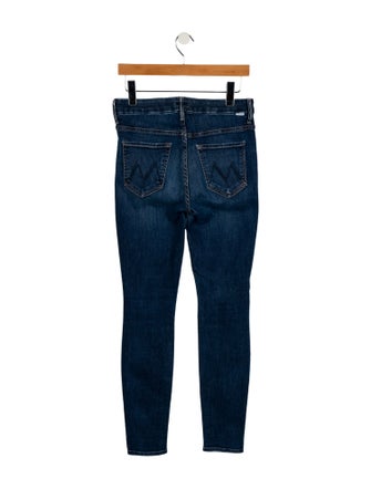 Mother High-Rise Skinny Leg Jeans