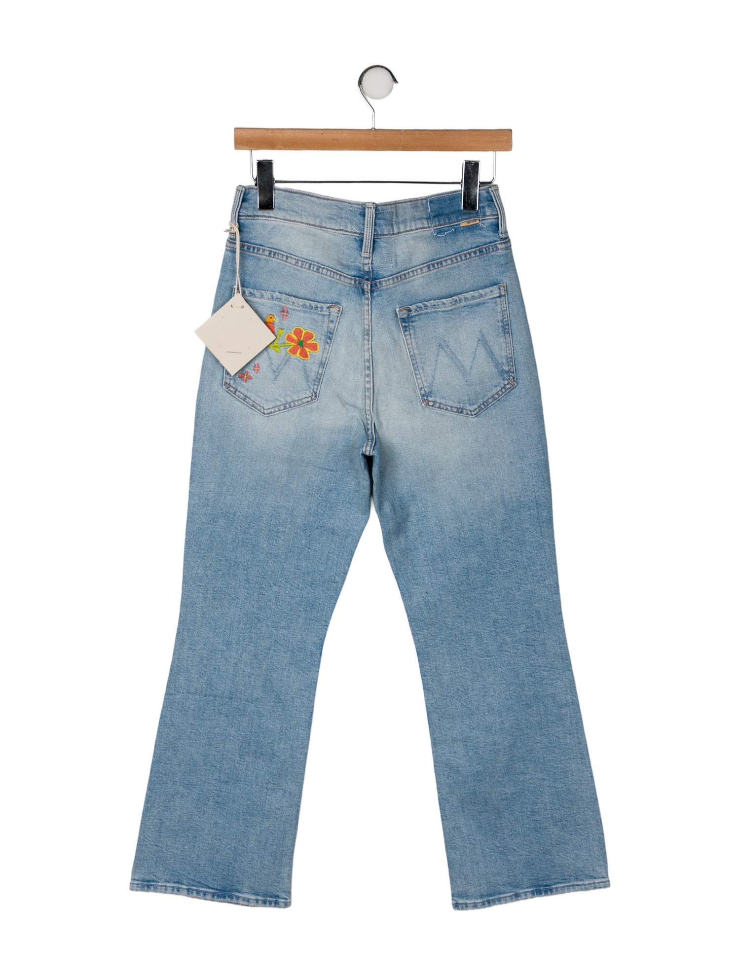 Mother High-Rise Wide Leg Jeans