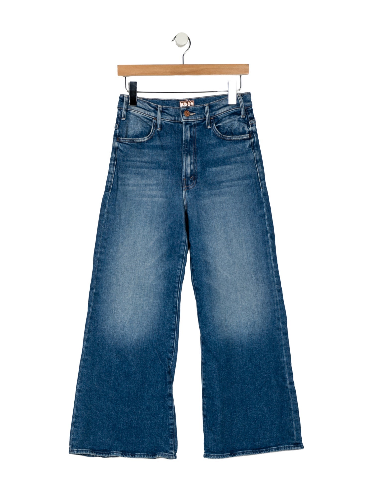 Mother High-Rise Wide Leg Jeans