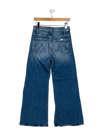 Mother High-Rise Wide Leg Jeans
