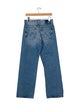 Mother Mid-Rise Wide Leg Jeans