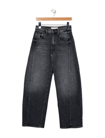 Mother High-Rise Wide Leg Jeans