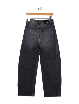 Mother High-Rise Wide Leg Jeans