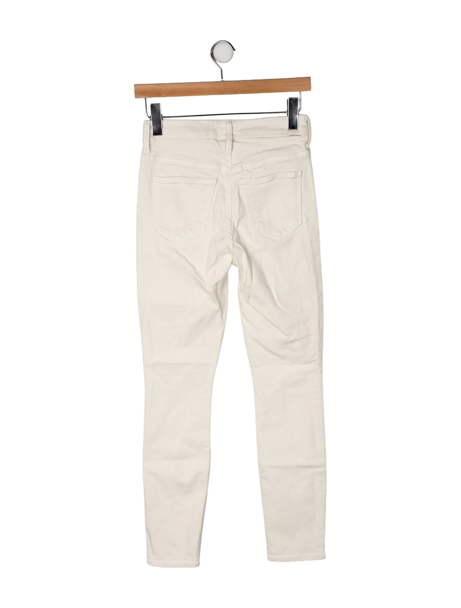 Mother Mid-Rise Skinny Leg Jeans