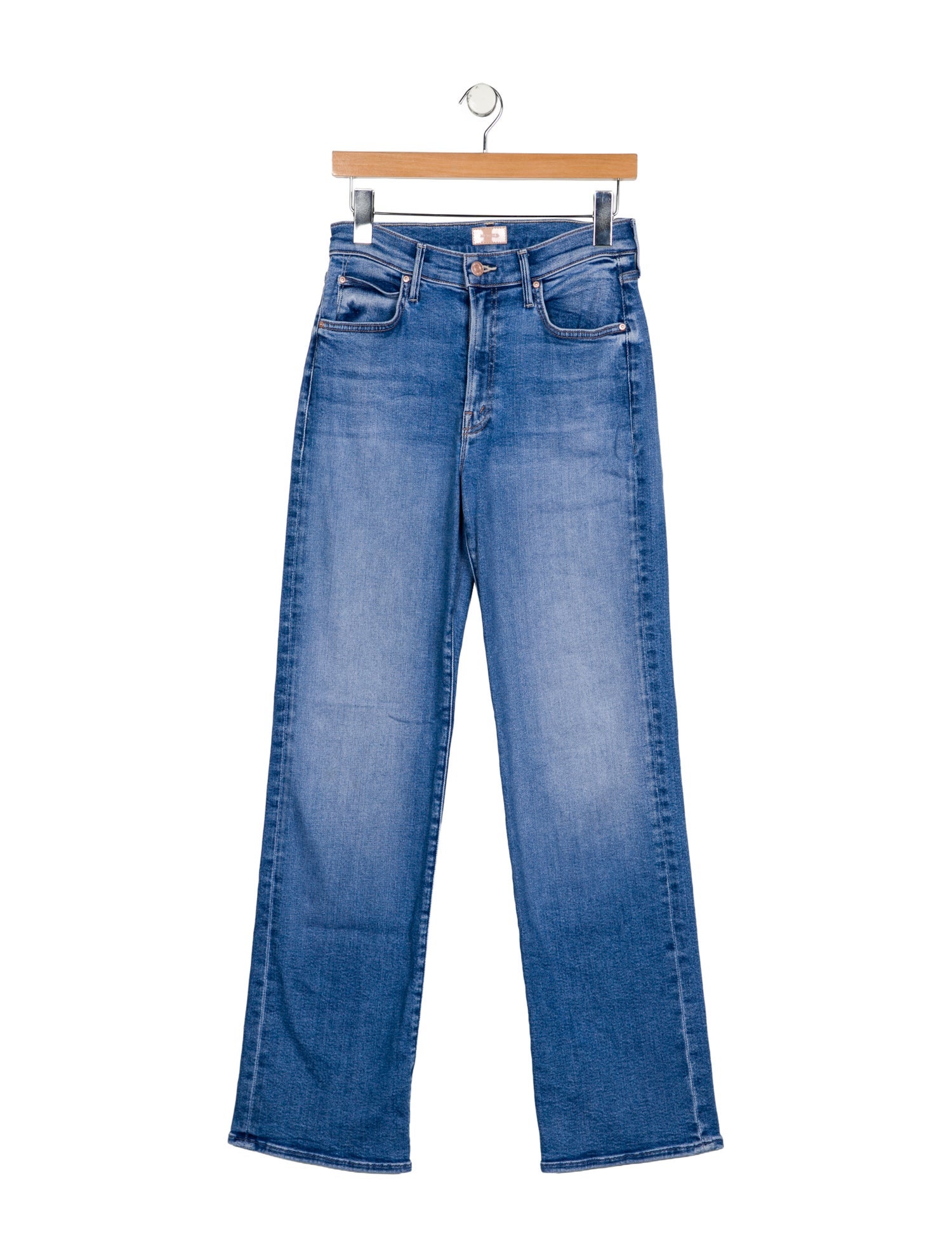 Mother High-Rise Wide Leg Jeans