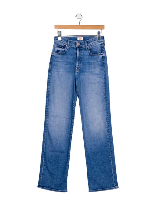 Mother High-Rise Wide Leg Jeans