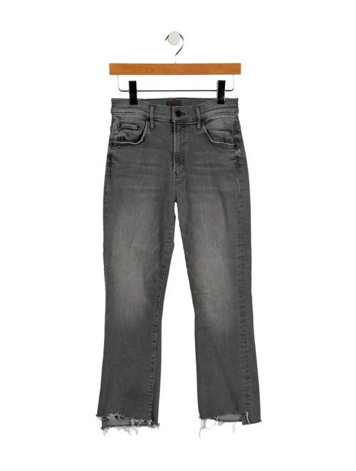 Mother Mid-Rise Straight Leg Jeans