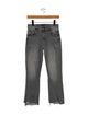 Mother Mid-Rise Straight Leg Jeans