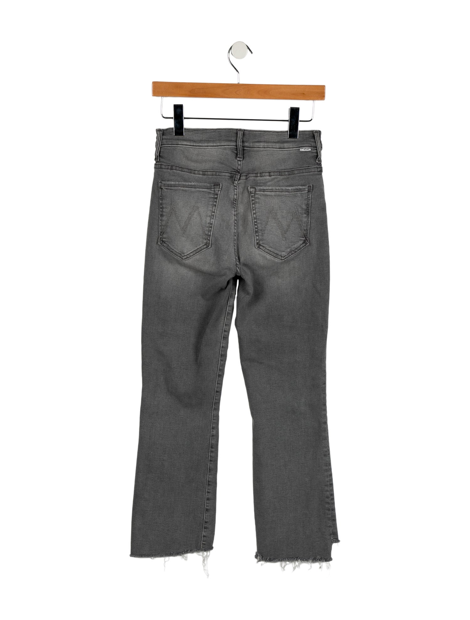 Mother Mid-Rise Straight Leg Jeans