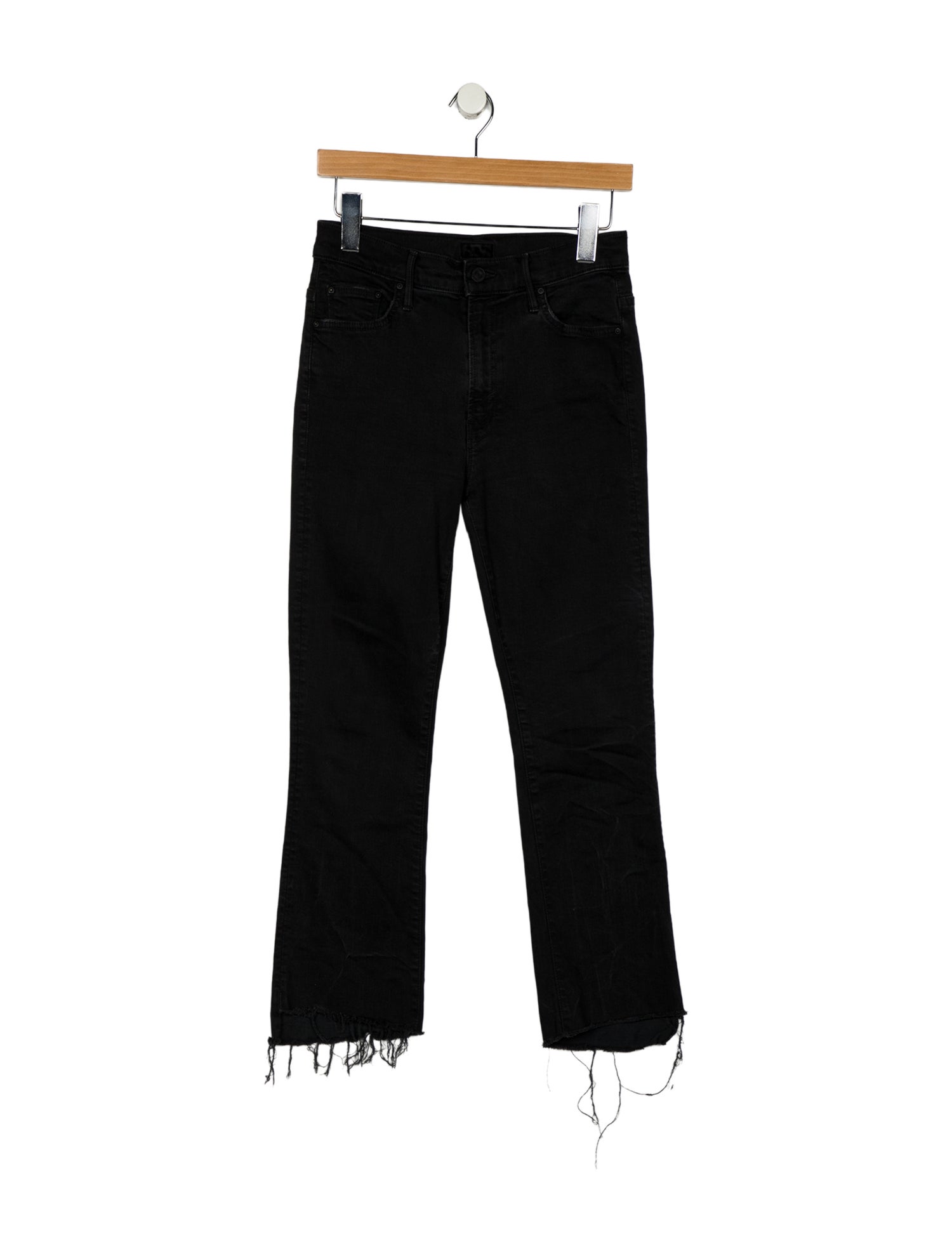 Mother Mid-Rise Straight Leg Jeans