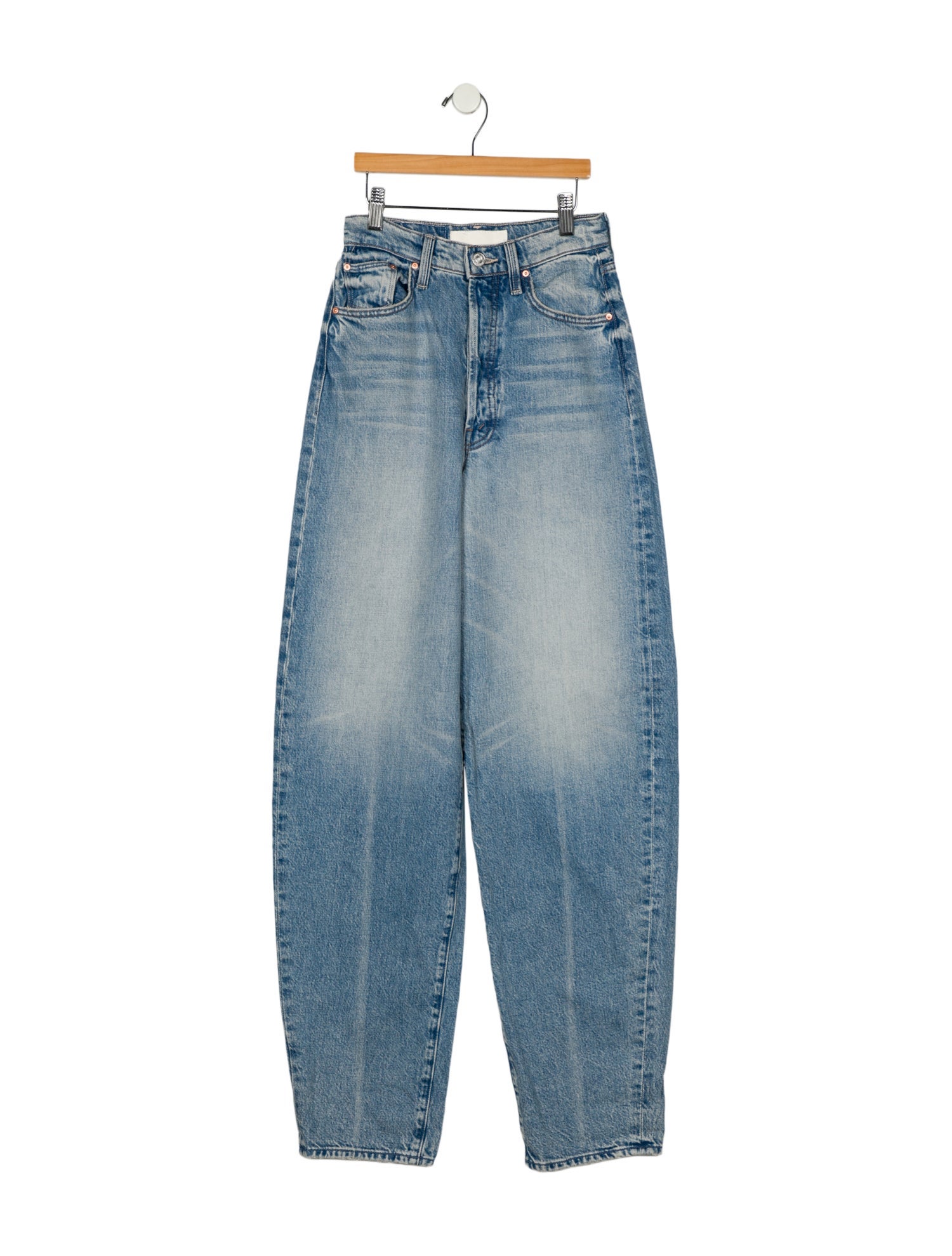 Mother High-Rise Straight Leg Jeans