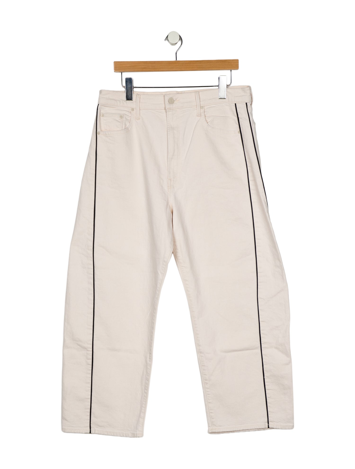 Mother High-Rise Wide Leg Jeans