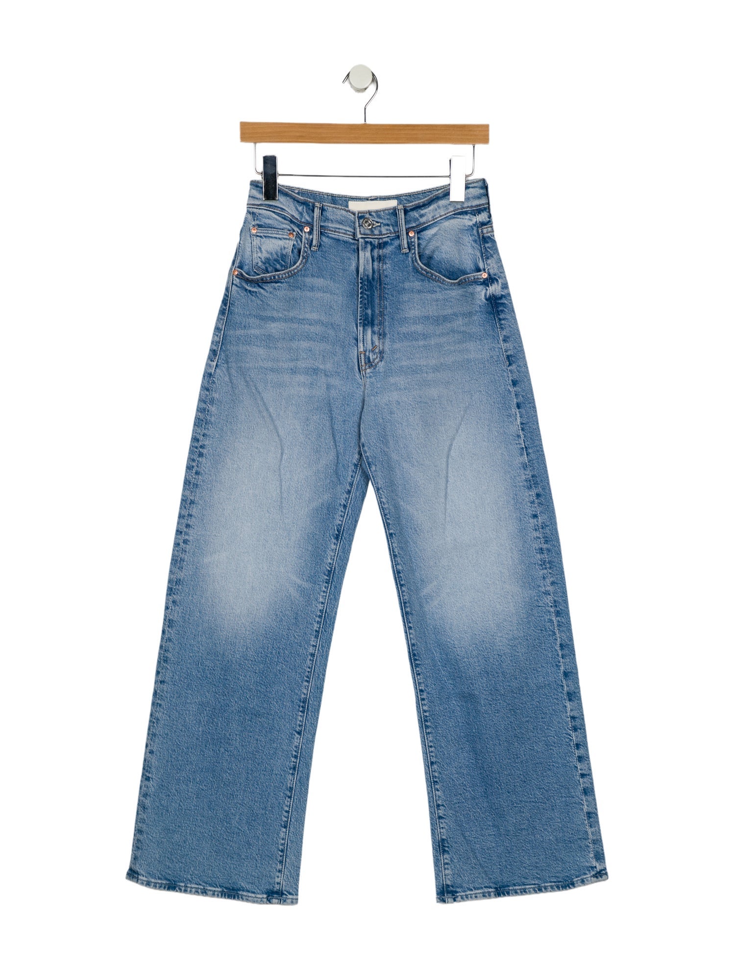 Mother High-Rise Wide Leg Jeans