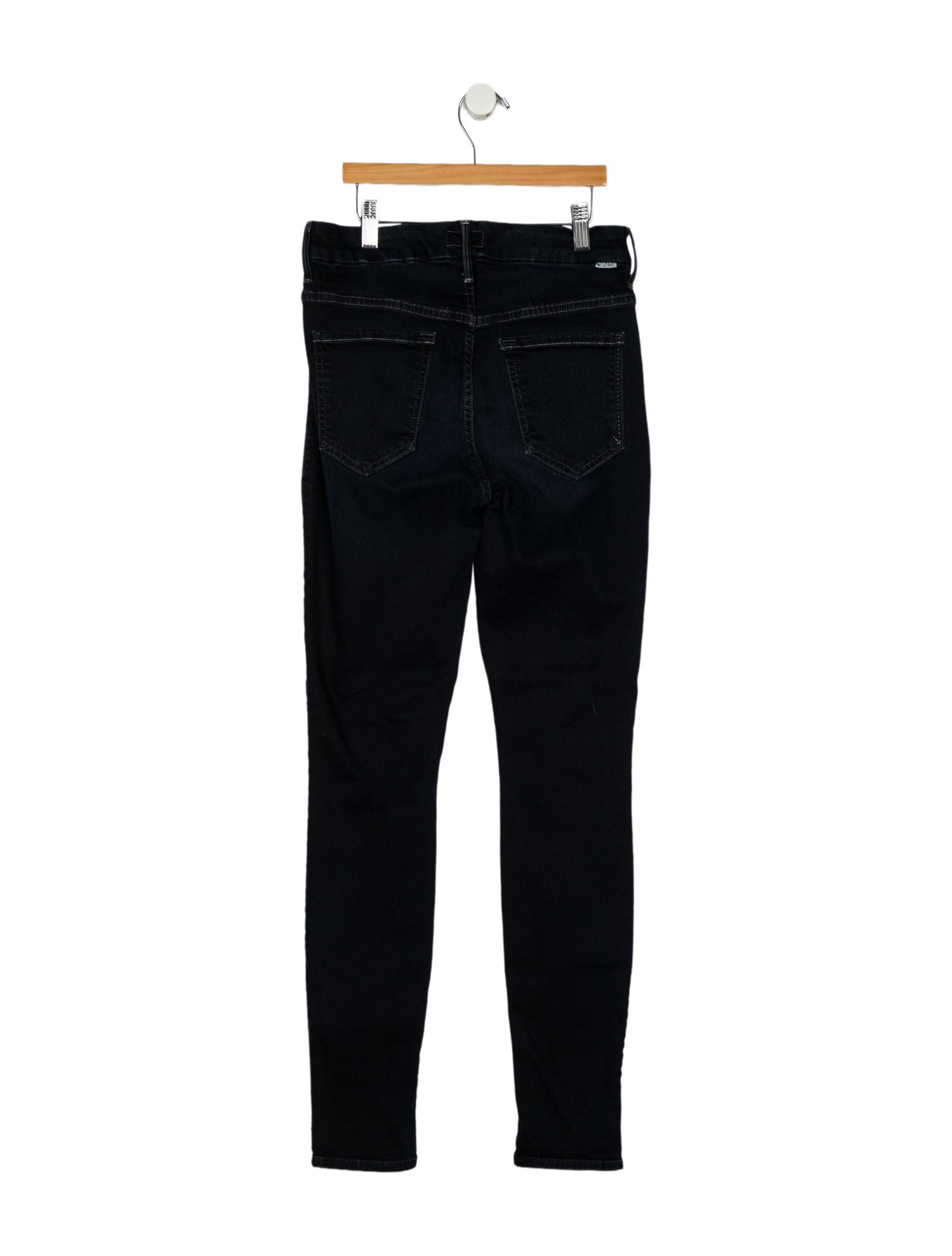 Mother Mid-Rise Skinny Leg Jeans