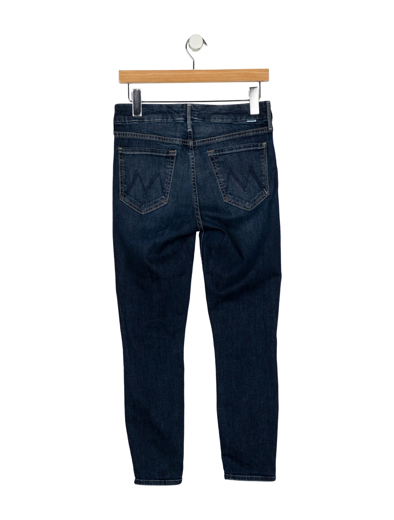 Mother Mid-Rise Skinny Leg Jeans