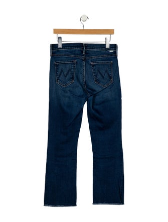 Mother Mid-Rise Straight Leg Jeans