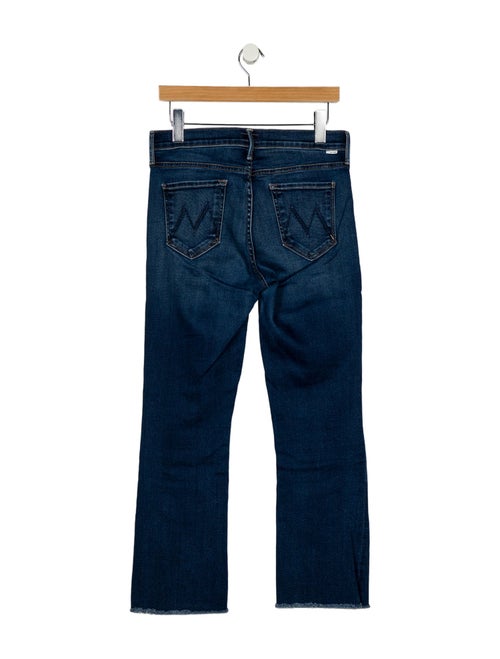 Mother Mid-Rise Straight Leg Jeans