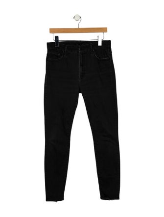 Mother Mid-Rise Skinny Leg Jeans