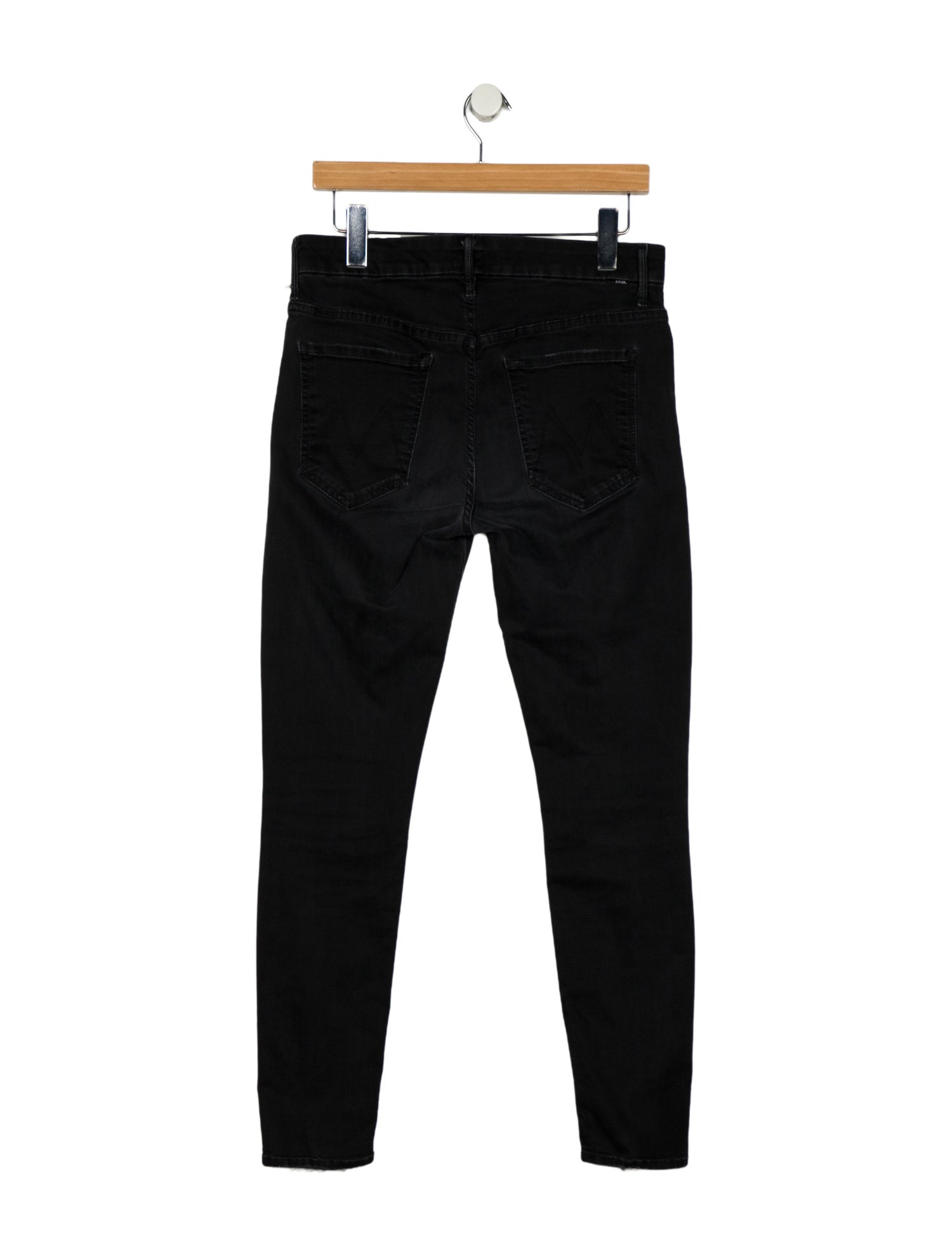 Mother Mid-Rise Skinny Leg Jeans