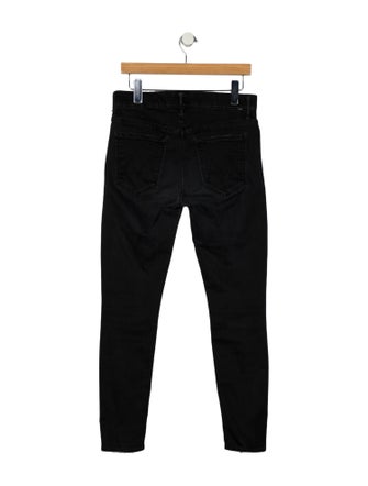 Mother Mid-Rise Skinny Leg Jeans