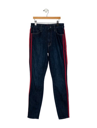Mother High-Rise Skinny Leg Jeans