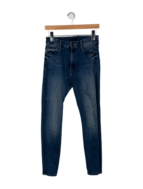 Mother Mid-Rise Skinny Leg Jeans