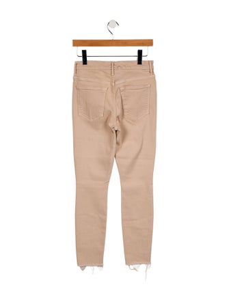 Mother Low-Rise Skinny Leg Jeans