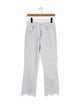 Mother Mid-Rise Straight Leg Jeans