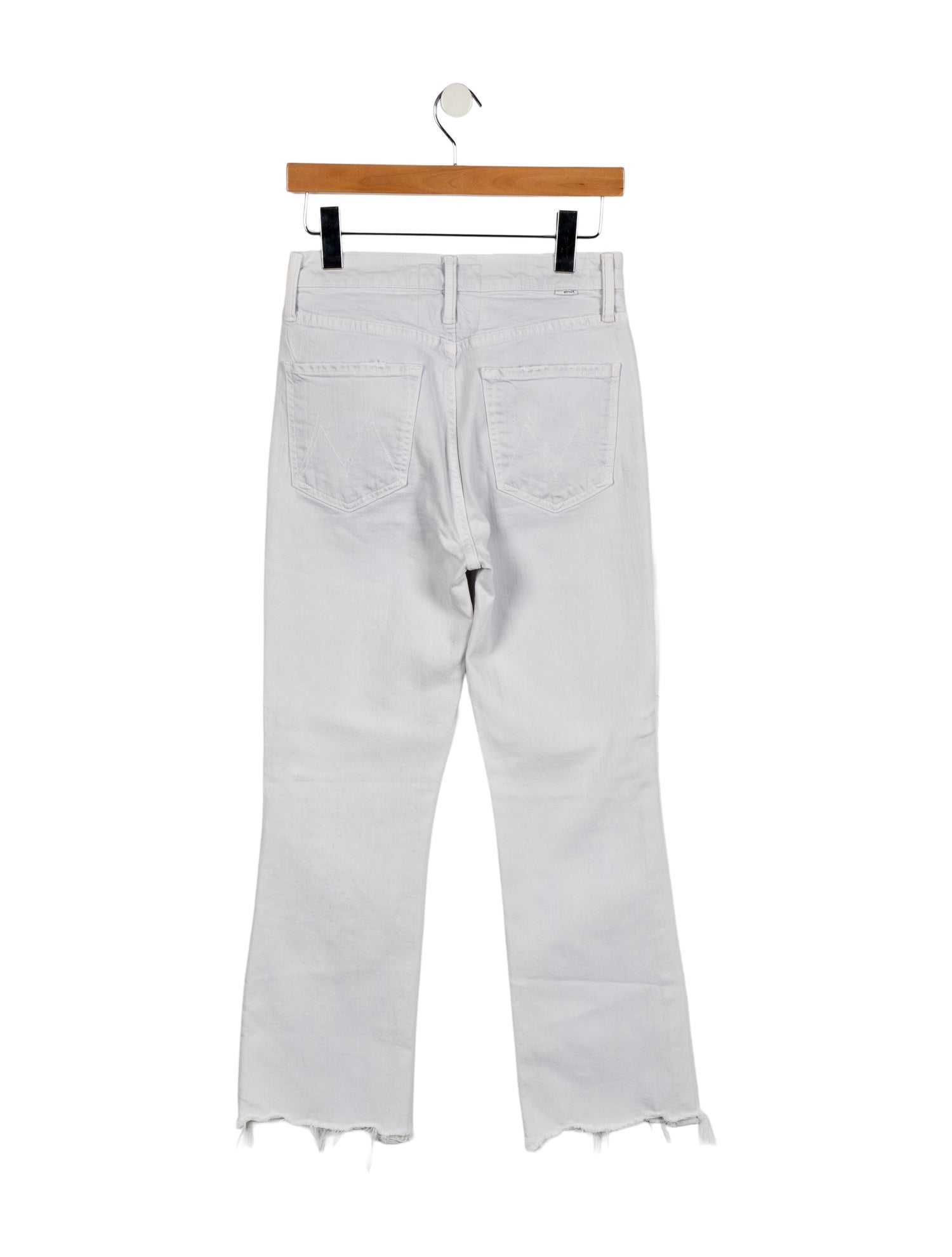 Mother Mid-Rise Straight Leg Jeans