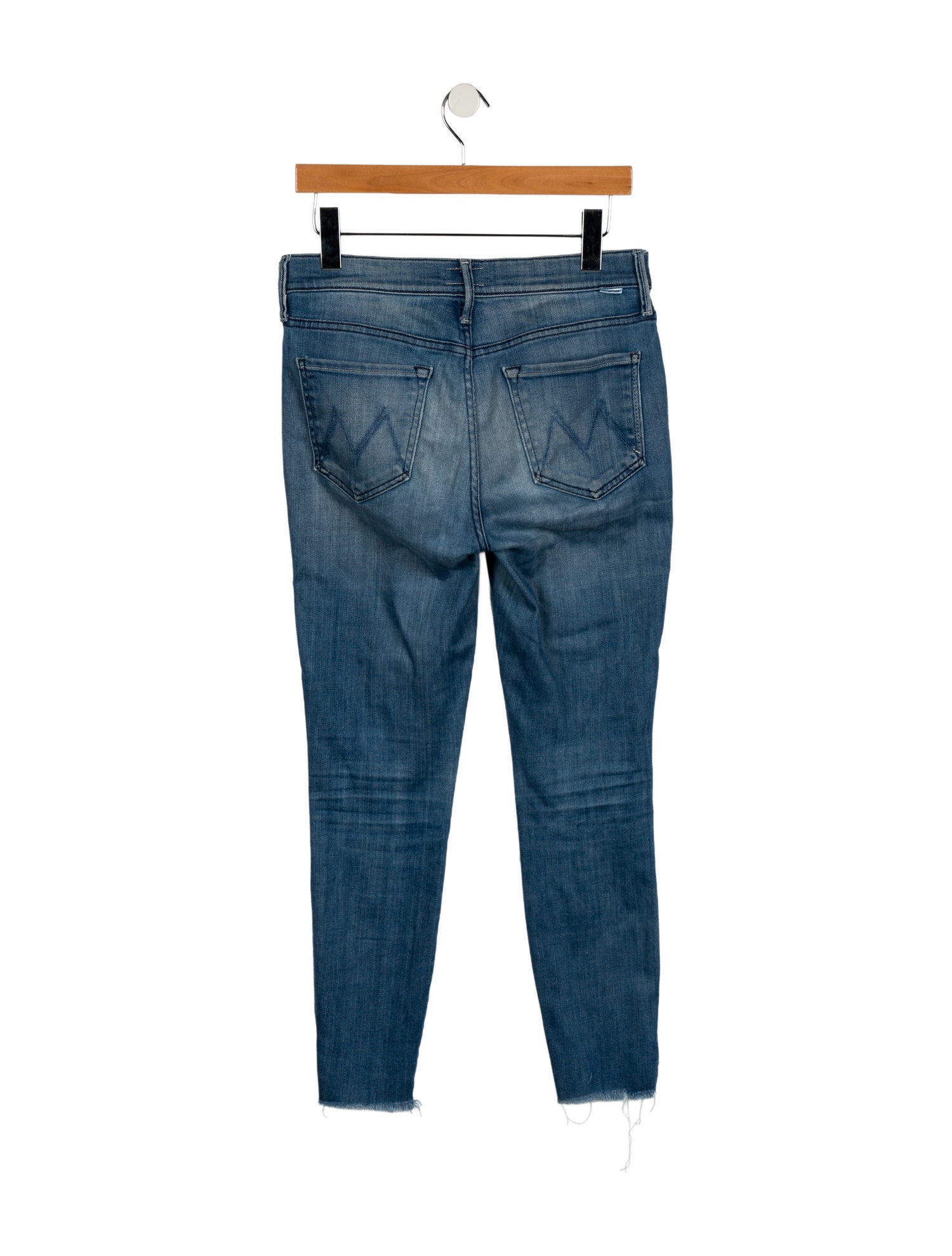 Mother Mid-Rise Skinny Leg Jeans